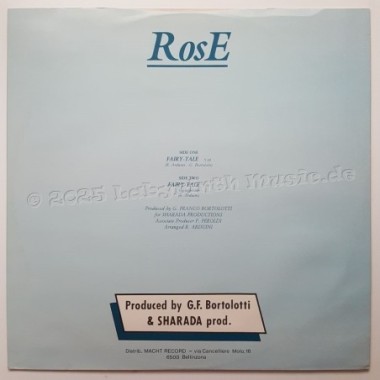 Rose - Fairy-Tale • 12" Vinyl Maxi • NM - Labyrinth Music