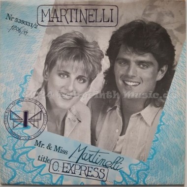 Martinelli - O. Express • 12" Vinyl Maxi - Labyrinth Music