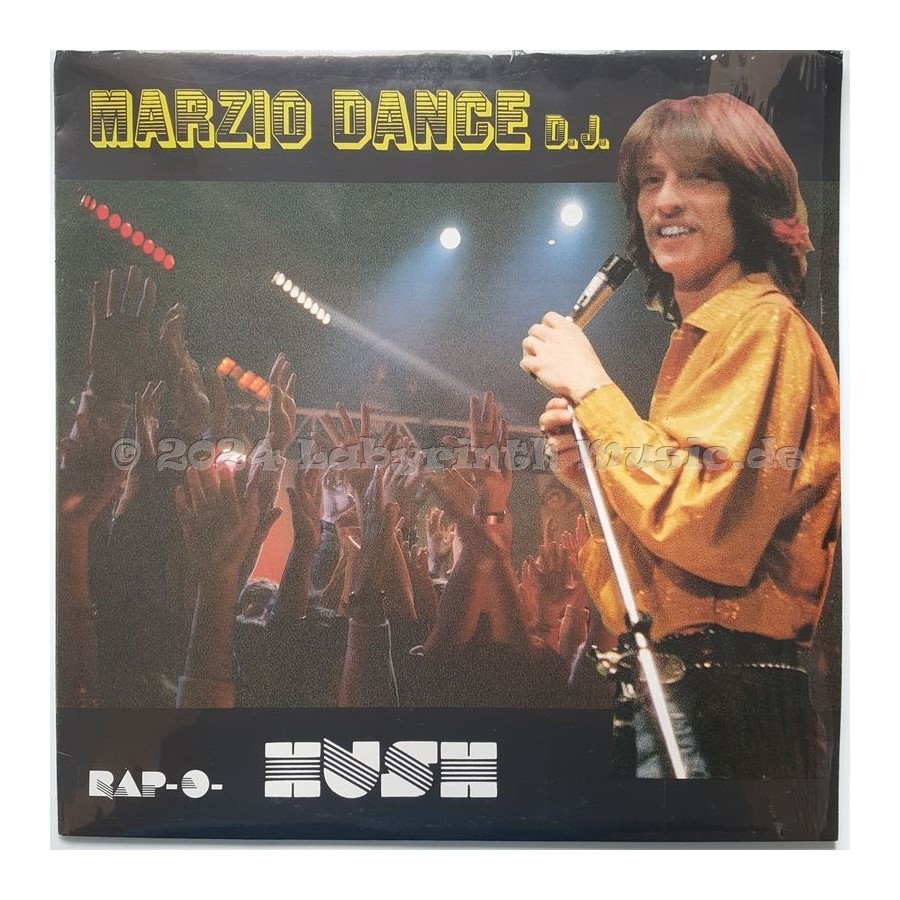 Marzio Dance D.J. - Rap-O-Hush • 12" Vinyl Maxi • NM - Labyrinth Music
