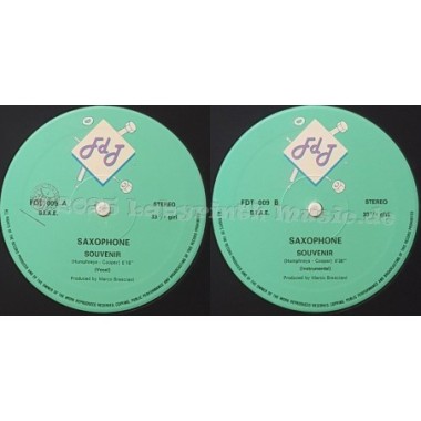 Saxophone - Souvenir • 12" Vinyl Maxi • EX - Labyrinth Music