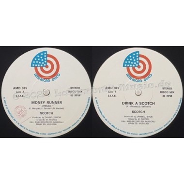 Scotch - Money Runner • 12" Vinyl Maxi • NM - Labyrinth Music