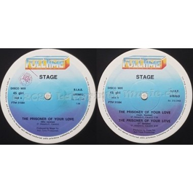 Stage - The Prisoner Of Your Love • 12" Vinyl Maxi - Labyrinth Music