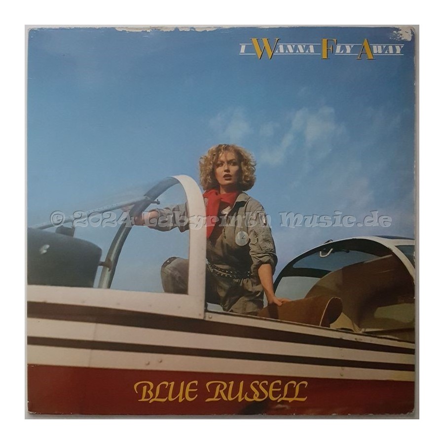 Blue Russell - I Wanna Fly Away • 12" Vinyl Maxi - Labyrinth Music