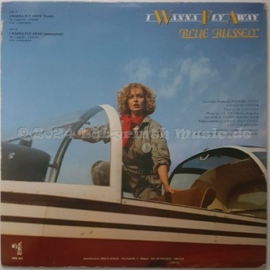 Blue Russell - I Wanna Fly Away • 12" Vinyl Maxi - Labyrinth Music
