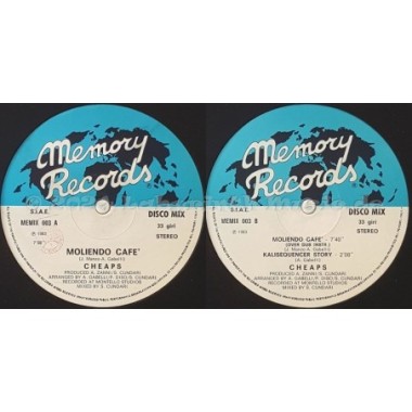 Cheaps - Moliendo Cafe • 12" Vinyl Maxi - Labyrinth Music
