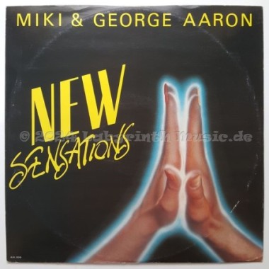 Miki & George Aaron - New Sensations • 12" Vinyl Maxi - Labyrinth Music