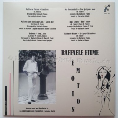 Raffaele Fiume - Emotion • 12" Vinyl LP • NM - Labyrinth Music