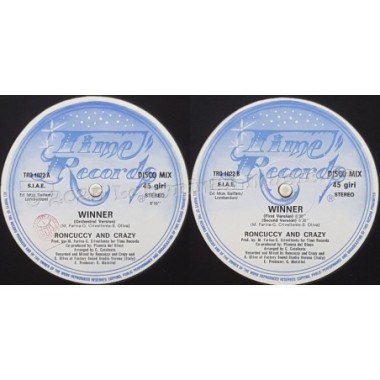Roncuccy And Crazy - Winner • 12" Vinyl Maxi • NM - Labyrinth Music