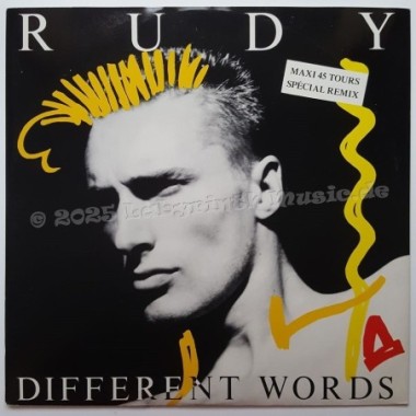 Rudy - Different Words • 12" Vinyl Maxi • NM - Labyrinth Music