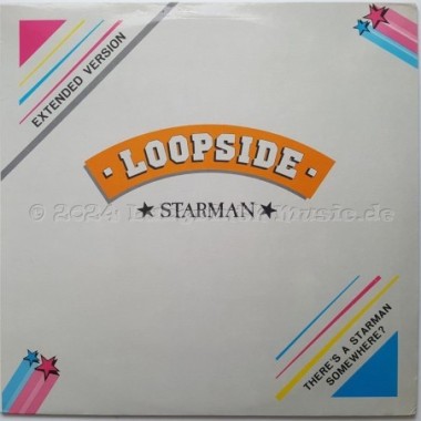 Loopside - Starman • 12" Vinyl Maxi • NM - Labyrinth Music