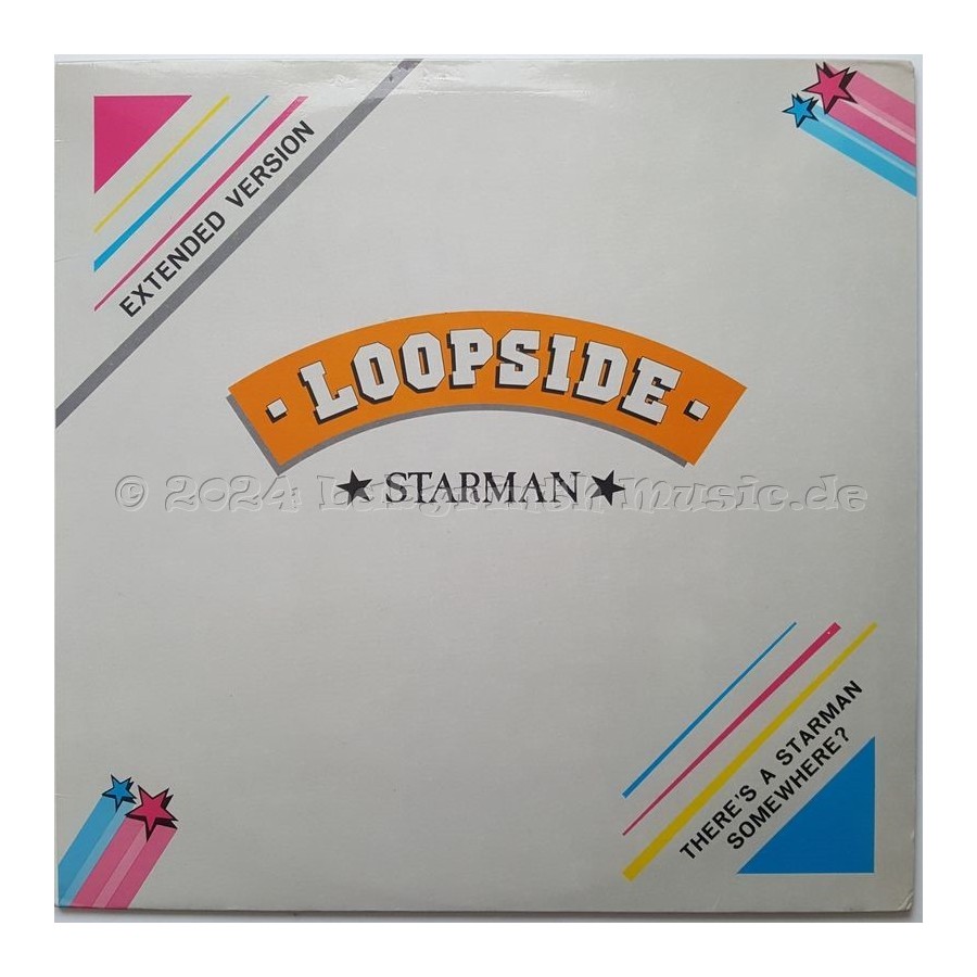 Loopside - Starman • 12" Vinyl Maxi • NM - Labyrinth Music