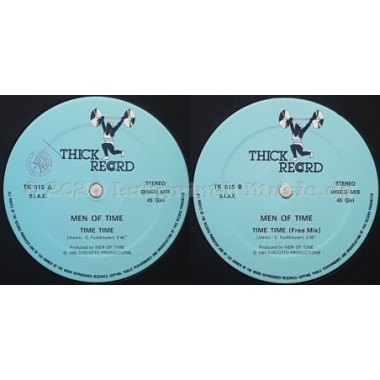 Men Of Time - Time Time • 12" Vinyl Maxi • MINT - Labyrinth Music