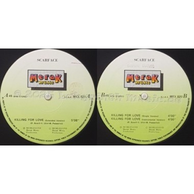 Scarface - Killing For Love • 12" Vinyl Maxi • NM - Labyrinth Music