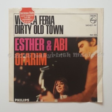 Esther & Abi Ofarim - Viva La Feria • Dirty Old Town • 7" Vinyl • EX - Labyrinth Music