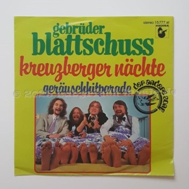 Gebrüder Blattschuss - Kreuzberger Nächte • 7" Vinyl • EX - Labyrinth Music
