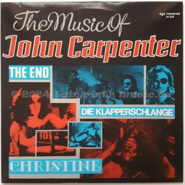 The Splash Band - The Music Of John Carpenter • 12" Vinyl LP • NM - Labyrinth Music
