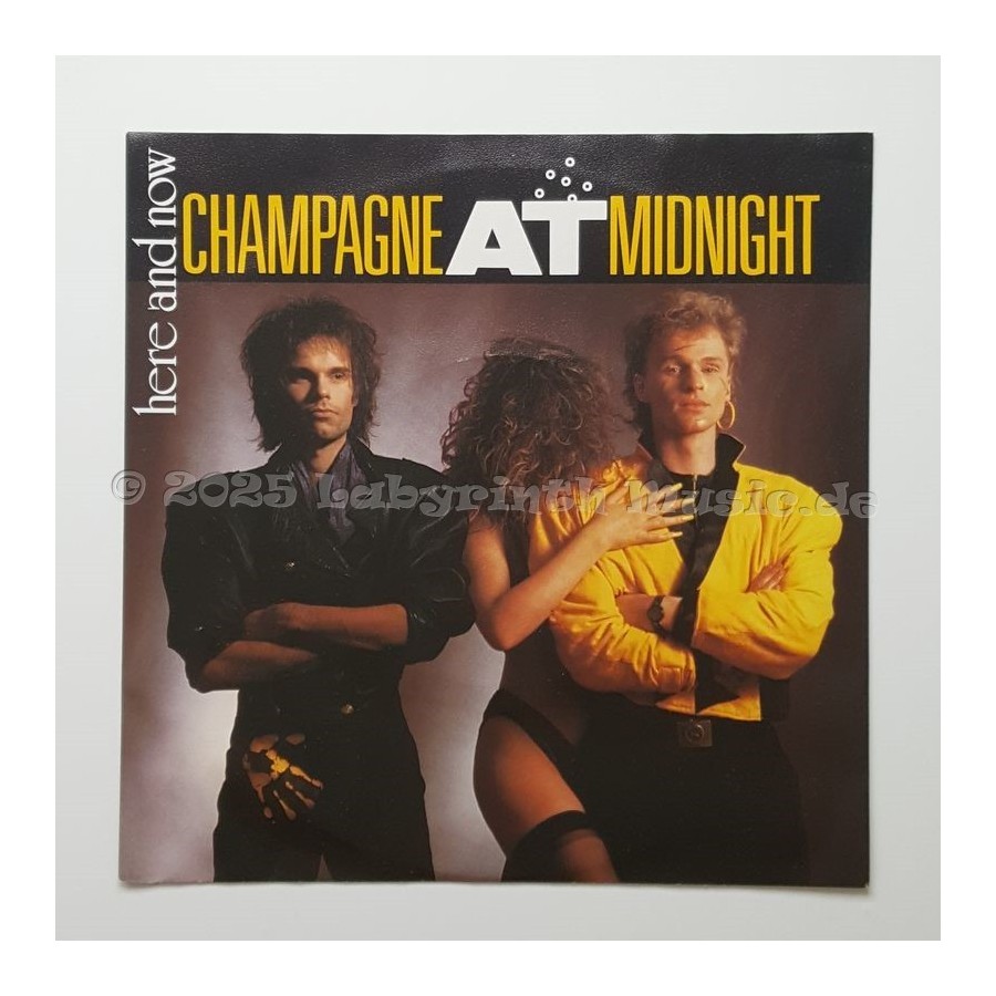 Champagne At Midnight - Here And Now • 7" Vinyl • MINT - Labyrinth Music