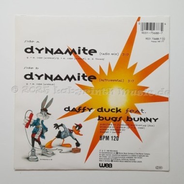 Daffy Duck Feat. Bugs Bunny - Dynamite • 7" Vinyl • MINT - Labyrinth Music