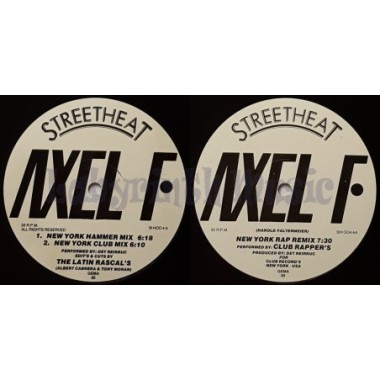 Det Reirruc & The Latin Rascals - Axel F • 12" Vinyl Maxi • EX - Labyrinth Music