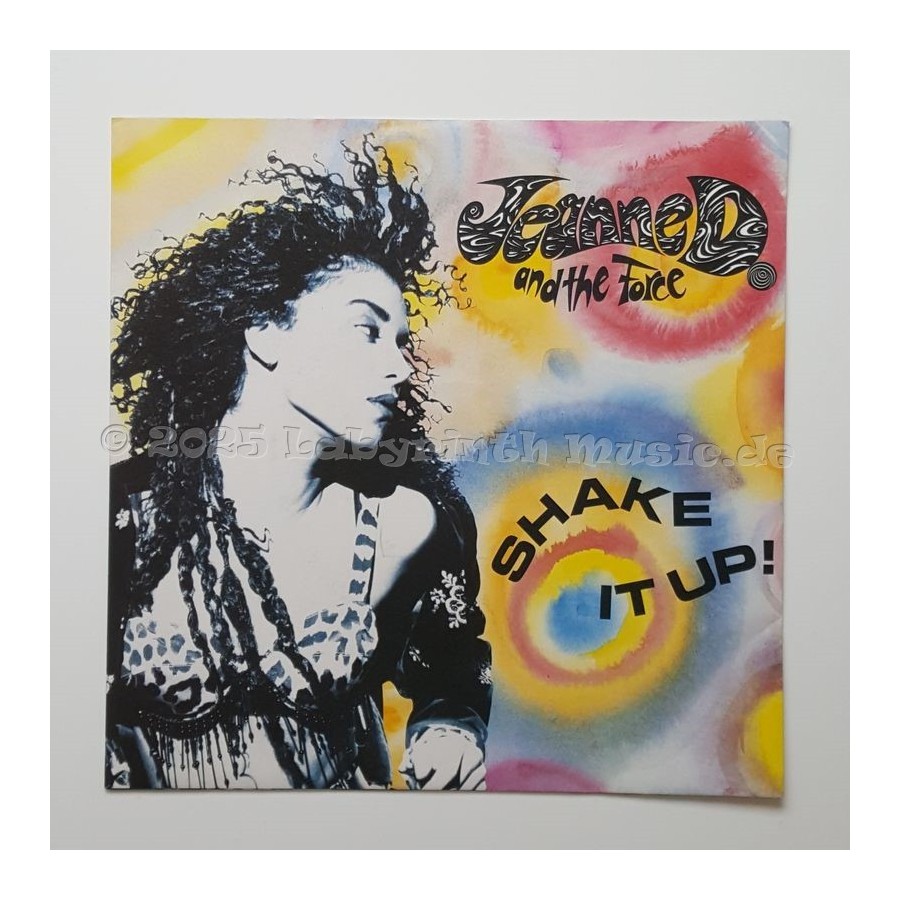 Jeanne D. And The Force - Shake It Up • 7" Vinyl • MINT - Labyrinth Music
