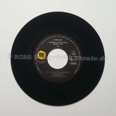 Jeanne D. And The Force - Shake It Up • 7" Vinyl • MINT - Labyrinth Music