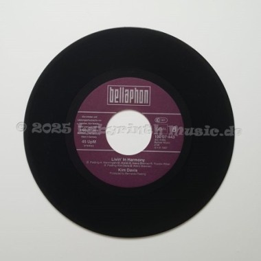 Kim Davis - Too Hot To Touch • 7" Vinyl • MINT - Labyrinth Music