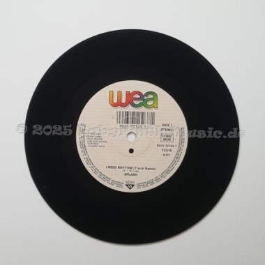 Splash - I Need Rhythm • Preaching Machine Gun Remix • 7" Vinyl • MINT - Labyrinth Music