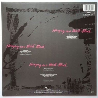 Device - Hanging On A Heart Attack • 12" Vinyl Maxi • NM - Labyrinth Music