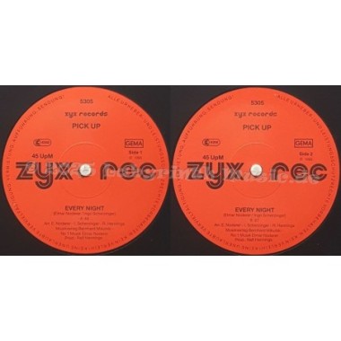 Pick Up - Every Night • 12" Vinyl Maxi • EX - Labyrinth Music