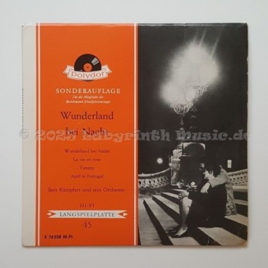 Bert Kaempfert Und Sein Orhester - Wunderland Bei Nacht • 7" Vinyl - Labyrinth Music