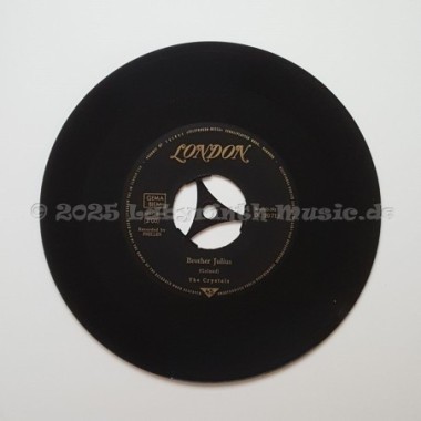 The Crystals - Then He Kissed Me • Brother Julius • 7" Vinyl - Labyrinth Music
