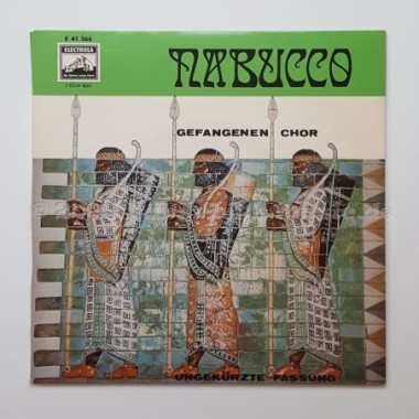 Giuseppe Verdi - Nabucco - Gefangenen Chor • Ungekürzte Fassung • 7" Vinyl • EX - Labyrinth Music