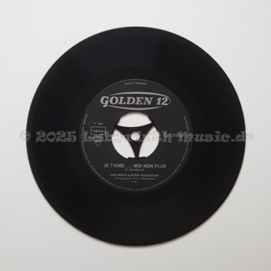 Jane Birkin • Serge Gainsbourg - Je T'aime... Moi Non Plus • 7" Vinyl - Labyrinth Music
