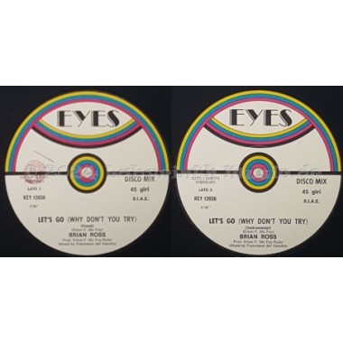 Bryan Ross - Let's Go (Why Don't You Try) • 12" Vinyl Maxi • NM - Labyrinth Music