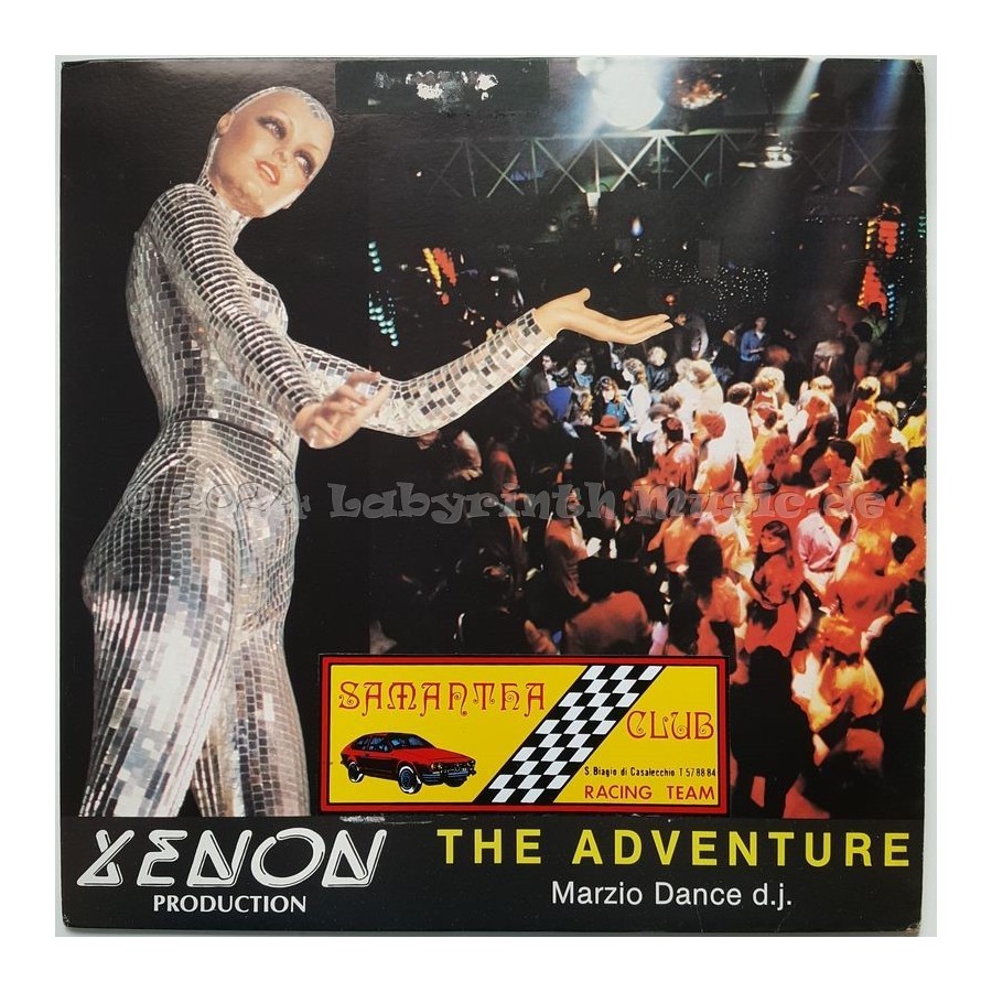 Marzio Dance D.J. - The Adventure • 12" Vinyl Maxi • EX - Labyrinth Music