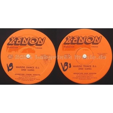 Marzio Dance D.J. - The Adventure • 12" Vinyl Maxi • EX - Labyrinth Music