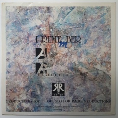 C'Zar - I Remember • 12" Vinyl Maxi - Labyrinth Music