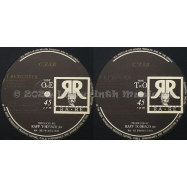 C'Zar - I Remember • 12" Vinyl Maxi - Labyrinth Music