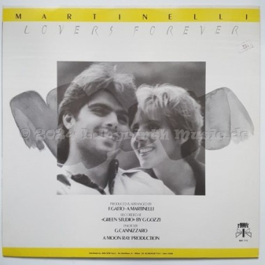 Martinelli - Summer Lovers • 12" Vinyl Maxi • NM - Labyrinth Music