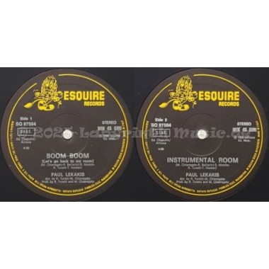 Paul Lekakis - Boom Boom (Let's Go Back To My Room) • 12" Vinyl Maxi • EX - Labyrinth Music