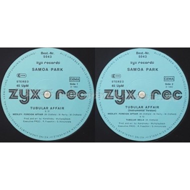 Samoa Park - Tubular Affair • 12" Vinyl Maxi • EX - Labyrinth Music