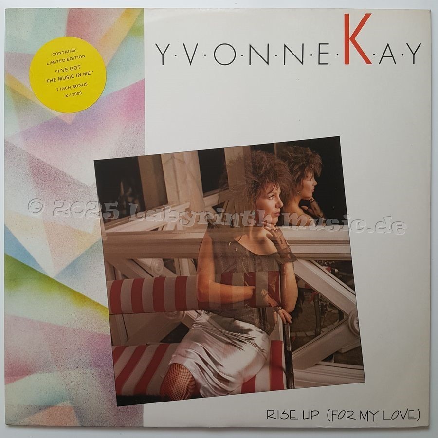 Yvonne Kay - Rise Up (For My Love) • 12" Vinyl Maxi • NM - Labyrinth Music