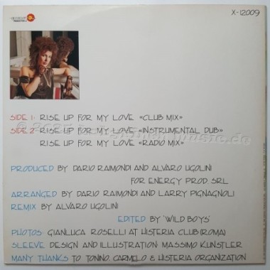 Yvonne Kay - Rise Up (For My Love) • 12" Vinyl Maxi • NM - Labyrinth Music