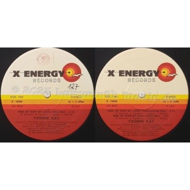 Yvonne Kay - Rise Up (For My Love) • 12" Vinyl Maxi • NM - Labyrinth Music