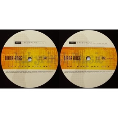 Diana Ross - Not Over You Yet • 12" Vinyl Maxi • NM - Labyrinth Music