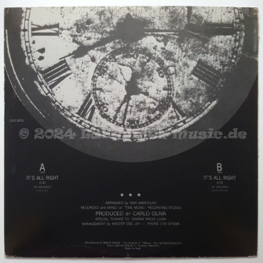 Karl Olivas - It's All Right • 12" Vinyl Maxi • EX - Labyrinth Music