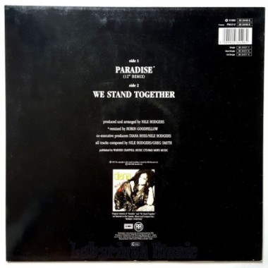 Diana Ross - Paradise • Remix • 12" Vinyl Maxi • EX - Labyrinth Music