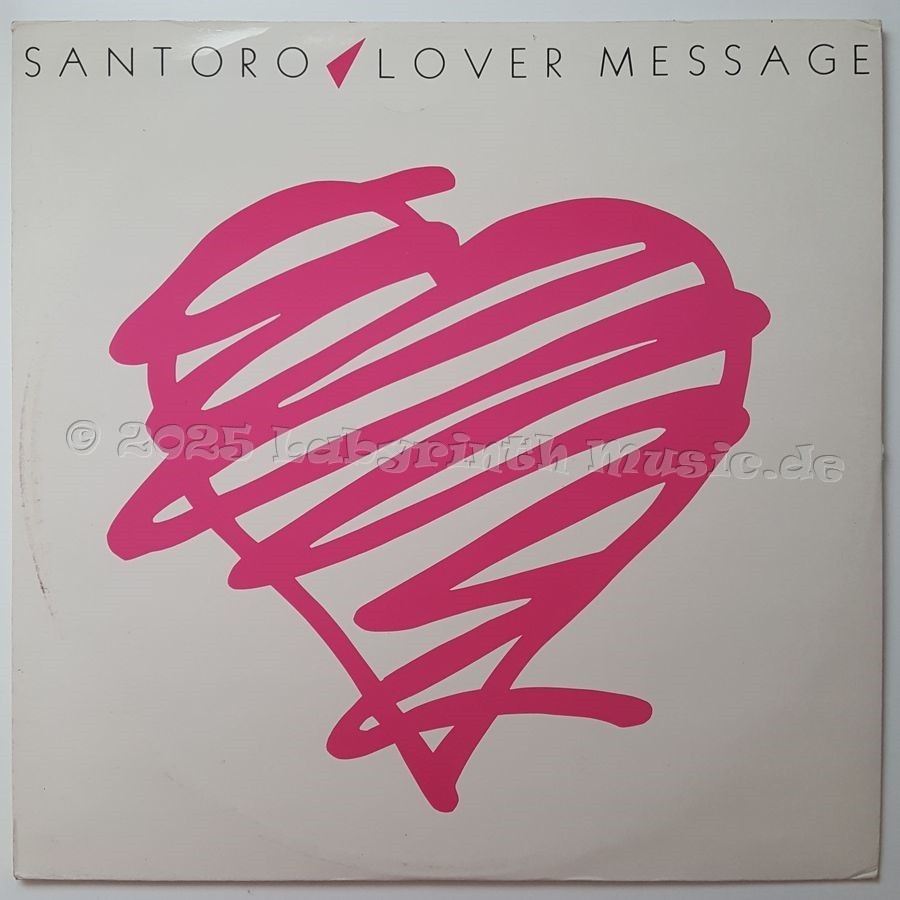Santoro - Lover Message • 12" Vinyl Maxi - Labyrinth Music