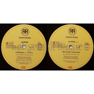 Diana Ross - Paradise • Remix • 12" Vinyl Maxi • EX - Labyrinth Music