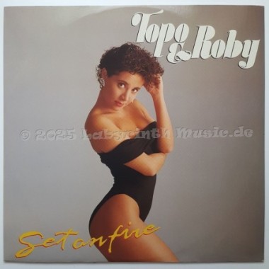 Topo & Roby - Set On Fire • 12" Vinyl Maxi • MINT - Labyrinth Music